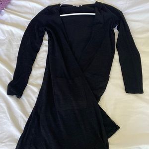 LuLaRoe Black XS Sarah Cardigan Duster